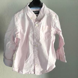 Light pink button down